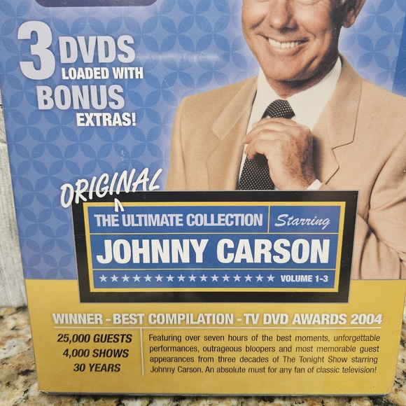 The Tonight Show Johnny Carson 3 DVD Set - Picture 2 of 6